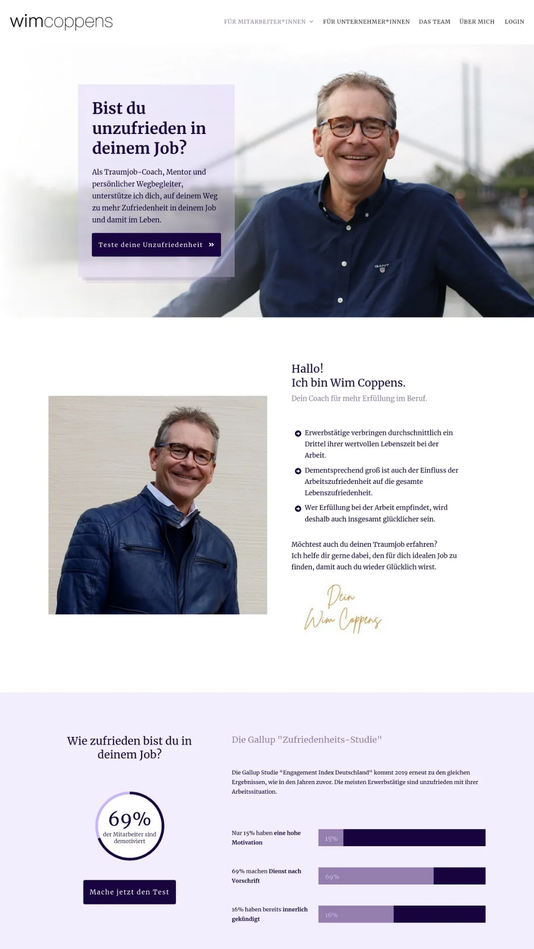 Wim Coppens – Coaching-Plattform